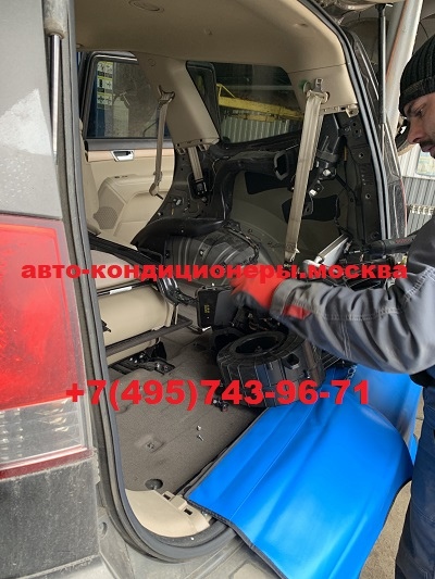 KIA Mohave ремонт автокондиционера