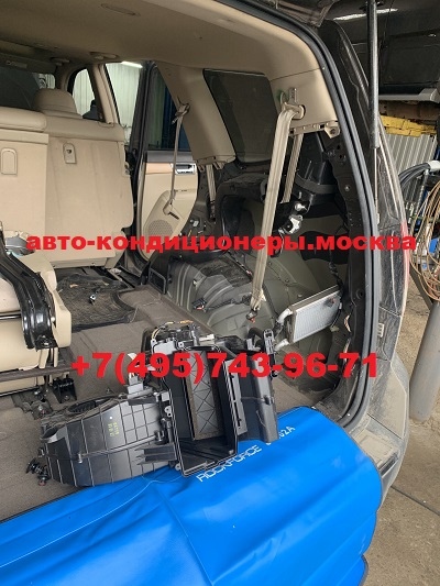 KIA Mohave ремонт автокондиционера