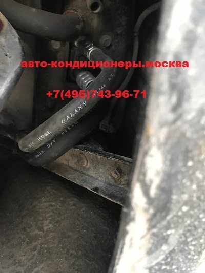 Ремонт и замена трубки кондиционера заднего контура Ниссан Патрол