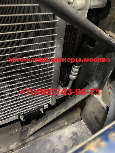 Фольксваген Туарег замена трубок заднего контура кондиционера