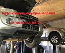 Замена алюминиевых трубок заднего контура кондиционера Митсубиси Паджеро 4