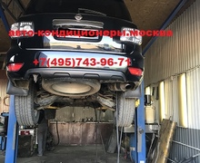Ниссан Патрол замена трубок заднего контура кондиционера